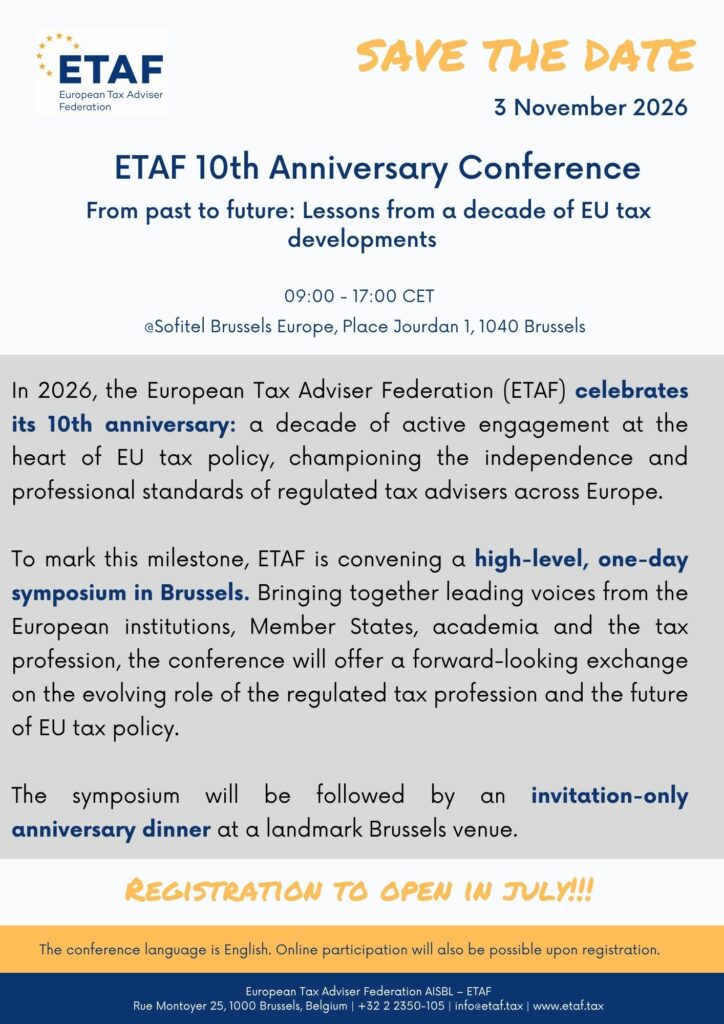 save the date 3 november conference 2026